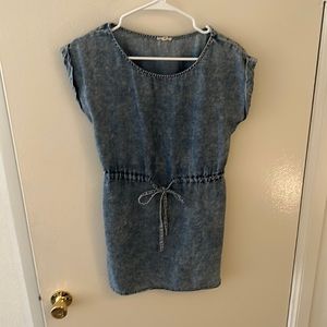 En Crème Denim dress size S